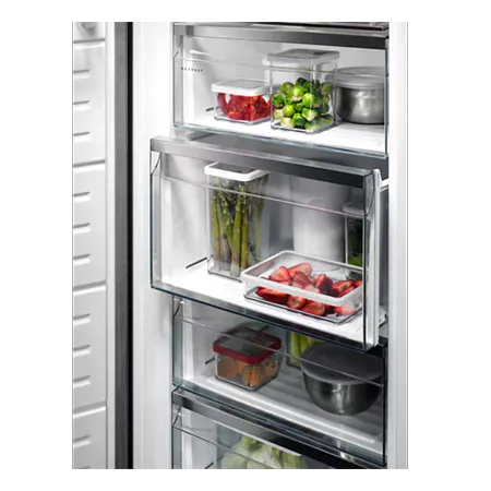 AEG OAG7M281EX Freestanding No Frost Tall Freezer, Silver