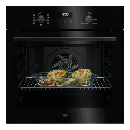 AEG OU5AB20XK 59.6cm Built In Electric Single Oven - Black