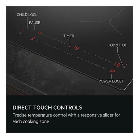 AEG SO64IA0BIT 58cm Induction Hob - Black