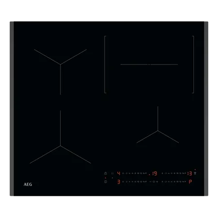 AEG TO64IC0XFB Built In 60cm Induction Hob, Touch Control, Black
