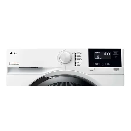 AEG TR719A4B Freestanding Heat Pump Tumble Dryer, 9kg, White