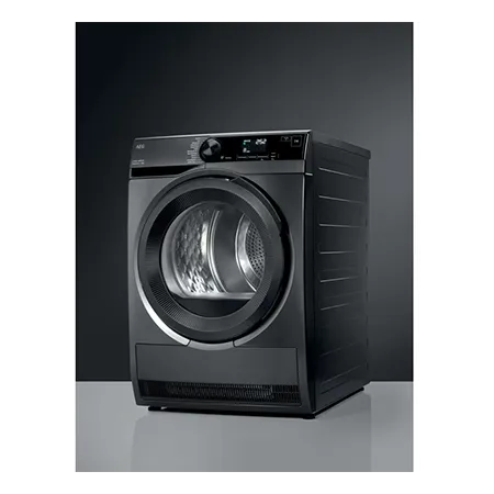 AEG TR749GU4B Freestanding Heat Pump Tumble Dryer, 9kg, Black
