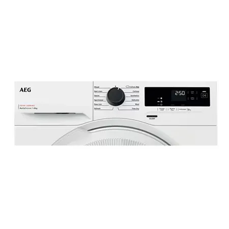AEG TXH508A4R Freestanding Heat Pump Tumble Dryer, 8kg, White