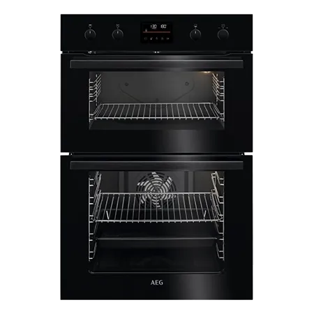 AEG DCB535060B Built In Electric Double Oven, Black