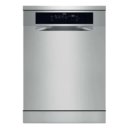 AEG FFB93807PM Freestanding Full Size 60cm Dishwasher, Stainless Steel