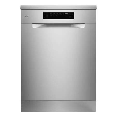 AEG GF6200C1SNM Freestanding Full Size 60cm Dishwasher, Stainless Steel