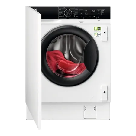 AEG LF8E8436BI Built In 8kg 1400rpm Washing Machine, White