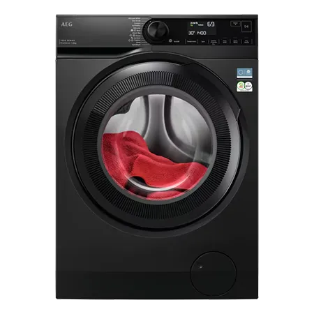 AEG LFSR7484U4B Freestanding Washing machine 8kg wash, 1400rpm, Black