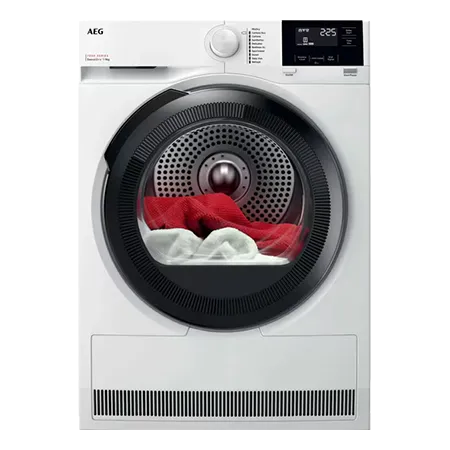 AEG TR719A4B Freestanding Heat Pump Tumble Dryer, 9kg, White