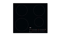 AEG IBX64200CB 59cm Induction Hob in Black with 4 Burners