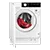 AEG LX6WG74634BI Built in 7 kg Washer Dryer
