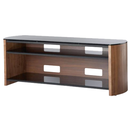 Alphason FW1350SBW TV Stand in Walnut  - Suitable for TV screens up to 60"