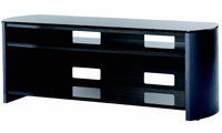 Alphason FW1350BVB 3 Shelf Support with Real Wood Veneer for LCD/Plasma Screens upto 60" with AV Equipment Alphason FW1350BVB 3 Shelf Support with Real Wood Veneer for LCD/Plasma Screens upto 60" with AV Equipment