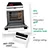Amica 608CE2TAW 60cm Electric Cooker with Double Oven and Ceramic Hob
