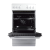 Amica AFC1530WH 50cm Freestanding Single Cavity Electric Cooker with Ceramic Hob - White
