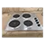 Amica AHE6000SS 60cm 4 Zone Electric Hob - Stainless Stee