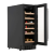 Amica AWC300BL 30cm Freestanding Slimline Wine Cooler - Black