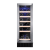 Amica AWC300SS 30cm Freestanding Slimline Wine Cooler - Stainless Steel