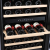 Amica AWC600BL 60cm Freestanding Dual Zone Wine Cooler - Black