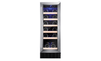 Amica AWC300SS Freestanding/ under counter slimline wine cooler