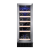 Amica AWC300SS 30cm Freestanding Slimline Wine Cooler - Stainless Steel