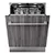 Asko DSDP747UUK Integated Dishwasher - 14 Place Settings