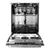 Asko DSDP747UUK Integated Dishwasher - 14 Place Settings