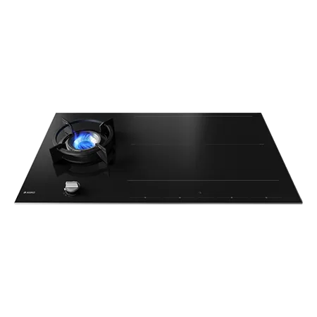 Asko HIG89524BGB1 90cm 5 Zone Induction/Gas Hob - Black