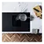 Asko HIHD854MM 90cm 4 Zone Hood-in hob, Celsius Induction - Black
