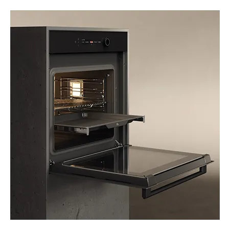 Asko OT56BGH 60cm Multifunctional Built In Single Oven - Black