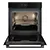 Asko OT56BGH 60cm Multifunctional Built In Single Oven - Black
