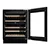 Asko WCN25842G 2 Zone Wine Cooler - Black