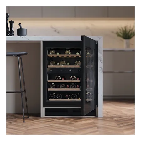 Asko WCN25842G 2 Zone Wine Cooler - Black