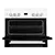 BEKO EDC633W 60cm Electric Cooker White with Double Oven 4 Zone Ceramic Hob