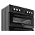 BEKO EDC634K Double Oven Electric Cooker with Ceramic Hob