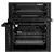 BEKO EDC634K Double Oven Electric Cooker with Ceramic Hob