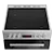 BEKO EDC6731S Freestanding 60cm Double Oven Electric Vitroceramic 4 Hob Cooker in Silver colour