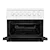 BEKO EDVC503W 50cm Electric Cooker White with Double Oven and 4 Zone Ceramic Hob