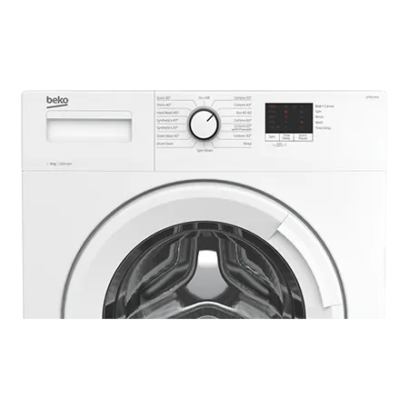 BEKO WTK82041W 8kg Washing Machine, 1200 rpm, with Quick Programme - White