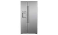 BEKO ASN541S US Style Side By Side Fridge Freezer with Non-plumbed Ice and Water Dispenser in Silver BEKO ASN541S US Style Side By Side Fridge Freezer with Non-plumbed Ice and Water Dispenser in Silver