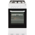 BEKO BCSG50W Gas with LPG Option Cooker with Single Oven and 4 Burner Hob