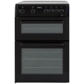 BEKO BDVC663K Electric Cooker with Double Oven and 4 Zone Ceramic Hob BEKO BDVC663K Electric Cooker with Double Oven and 4 Zone Ceramic Hob