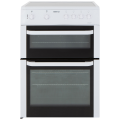 BEKO BDVC663W Electric Cooker with Double Oven and 4 Zone Ceramic Hob