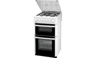 BEKO DG584WP 50cm Double Cavity Gas Cooker