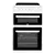 BEKO EDVC503W 50cm Electric Cooker White with Double Oven and 4 Zone Ceramic Hob