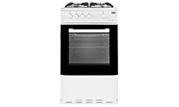 BEKO KSG580W 50cm Single Oven Cooker Gas 4 burners BEKO KSG580W 50cm Single Oven Cooker Gas 4 burners