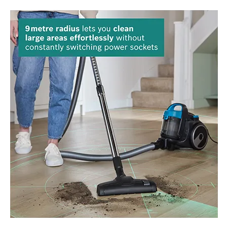 BOSCH BGS05BU2GB Series 3 Cylinder Vacuum - Turquoise
