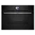 BOSCH CSG7361B1 Series 8 Built In Compact Electric Oven with Steam - Black