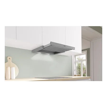BOSCH DFM063W57B 60cm Telescopic Cooker Hood, Silver