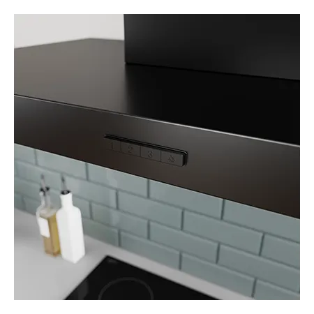 BOSCH DWB65CC60B 60cm Wall-mounted cooker hood, Black